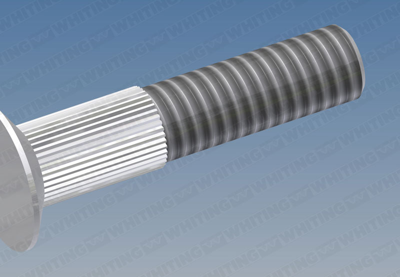 Step Bolt 1/4-20 X 1-1/4` Thread (For Joining Door Halves)